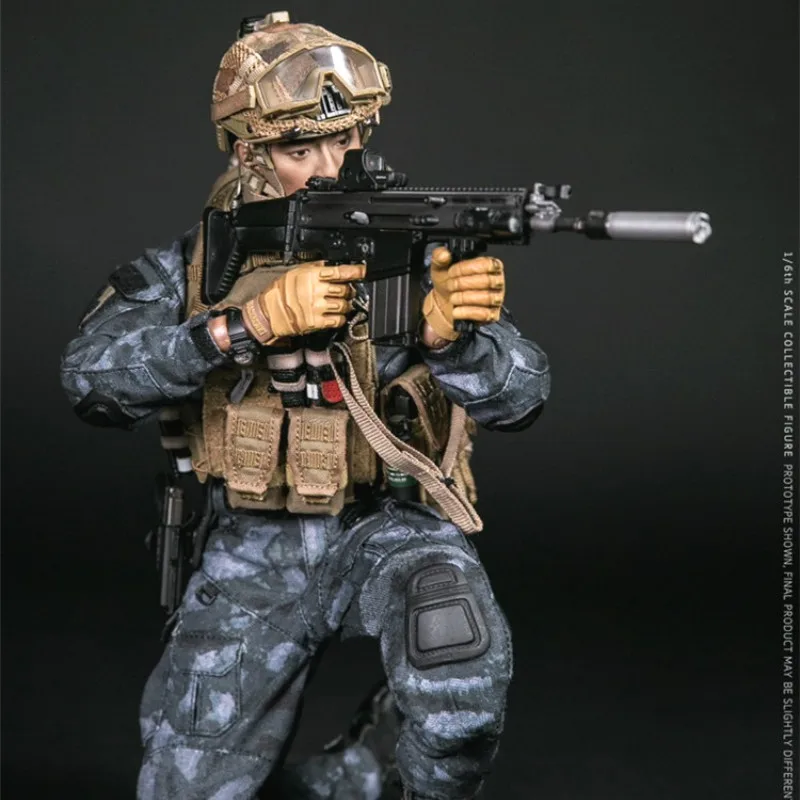 Плотина DMS009 1/6 Красное море пла спецоперации команды оператора CORPSMAN Лу Чэнь Коллекция фигурка
