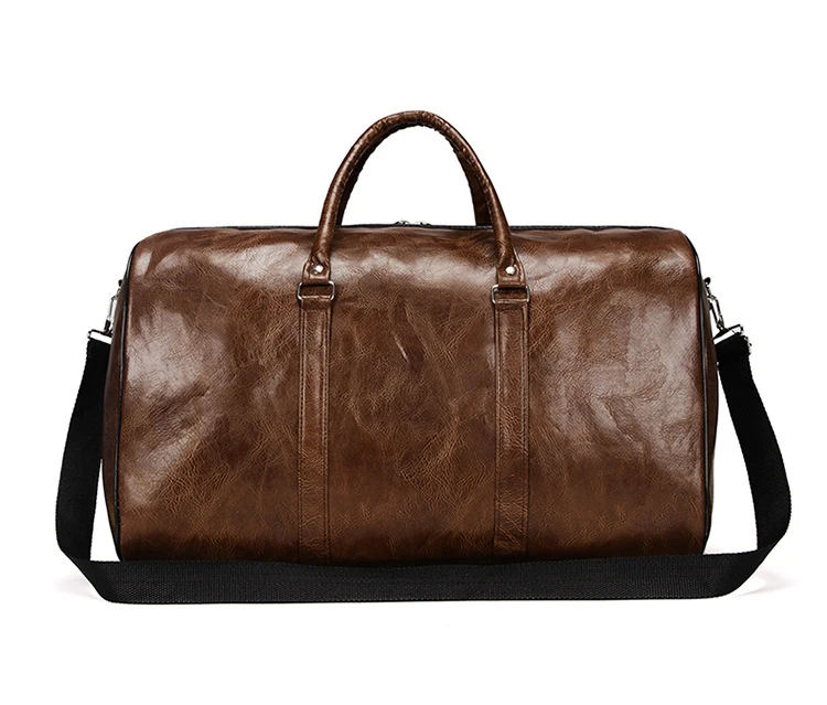 Высококачественные мужские сумки из мягкой искусственной кожи дорожные сумки ручной багаж Мужская винтажная дорожная сумка для путешествий большие сумки на плечо 2,5