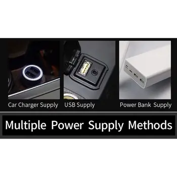 

Car USB Bluetooth 5.0 Receiver Adapter FM Transmitter Wireless Adapter E7CA
