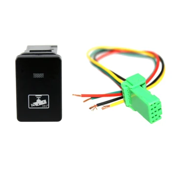 

Driving Recorder Symbol Push Button Switch with Blue LED Suitable for Toyota