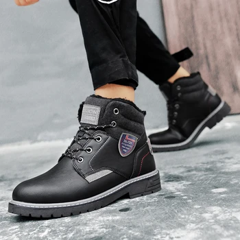 

mens autumn for hombre Sneakers tenis leather black and Fashion invierno dress sport sneakers bota shoes man outdoor Sneaker de