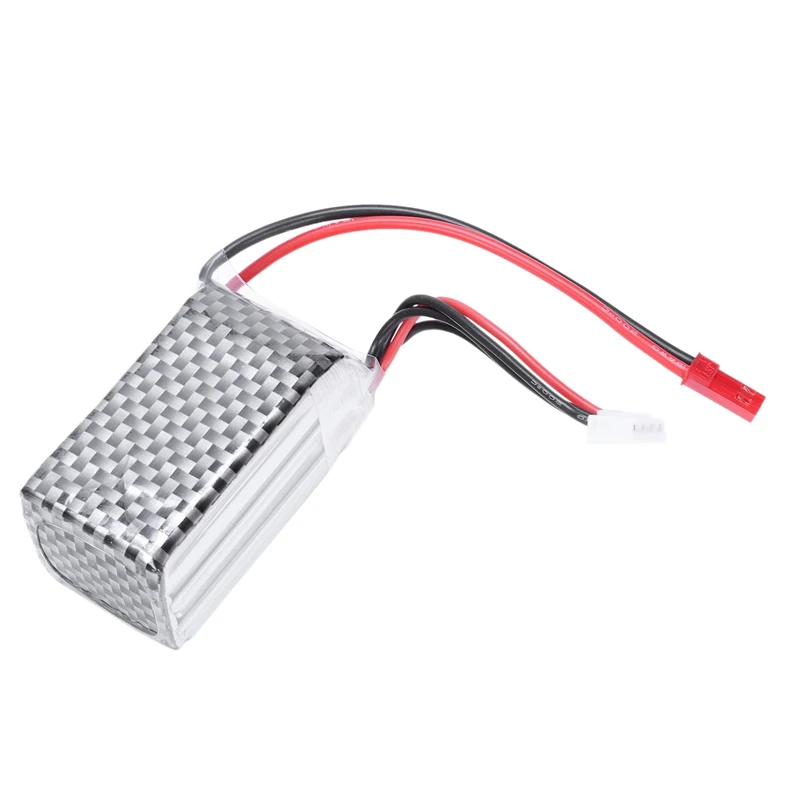 2x11,1 V 1000mAh 3S 25C Lipo RC батарея JST Разъем для RC вертолета самолета лодки