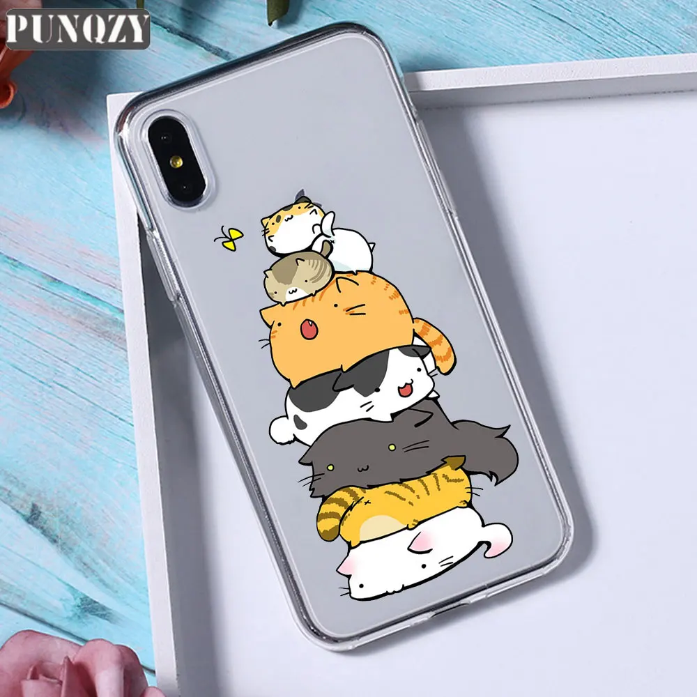 TPU D905 Забавный милый чехол для телефона с котом, собакой и животными для iPhone 11 pro max 5 SE 5 S 4S 6 6S 8 7 Plus X XR XS MAX прозрачный силиконовый чехол из ТПУ - Цвет: TPU D905