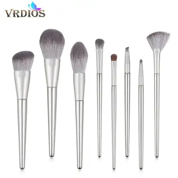 

Professional 8Pcs/Set Makeup Brush Set Powder Face Makeup Brushes Lip Eye Shadows Make Up Brushes Tool Pincel Maquiagem Kit