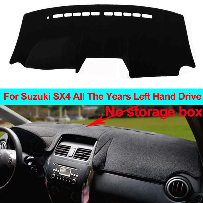 Двухслойный автомобильный Внутренний чехол на приборную панель для Suzuki SX4