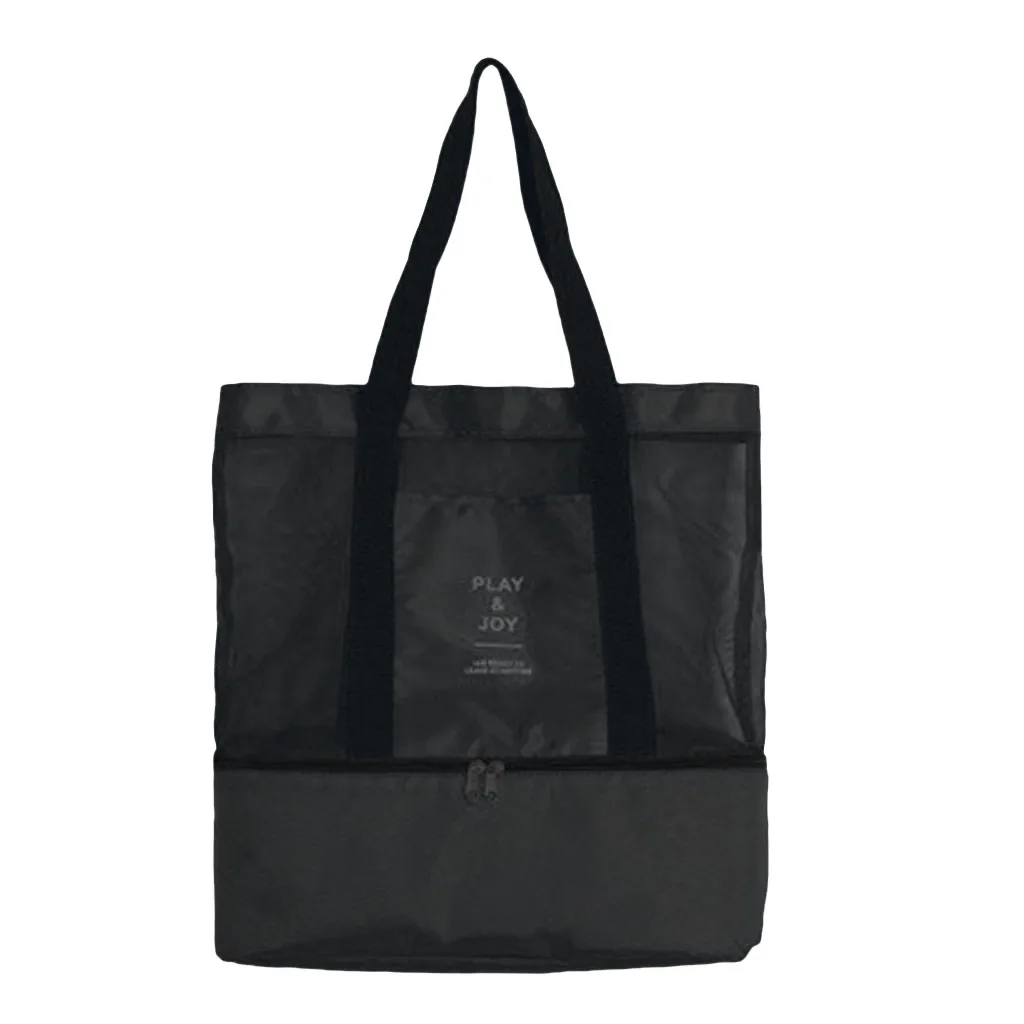 Сумка-тоут унисекс, дорожная сумка для пикника с двойной изоляцией, сумка на плечо для покупок, большая сумка для хранения, сумка-тоут Bolsas De Tela