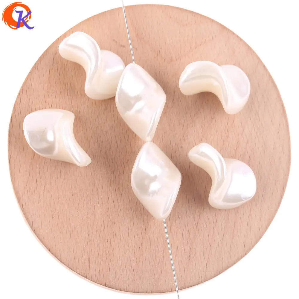 Cordial Design 250Pcs 17*25MM Acrylic Beads/Imitation Pearl Bead/DIY Bead Making/Jewelry Accessories/Hand Made/Earring Findings
