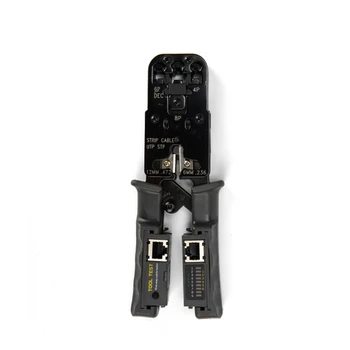 

The Three-Way Network Crystal Head Manual Crimping Tool Professional Multi-Function Cable Crimping Pliers Hand Tools