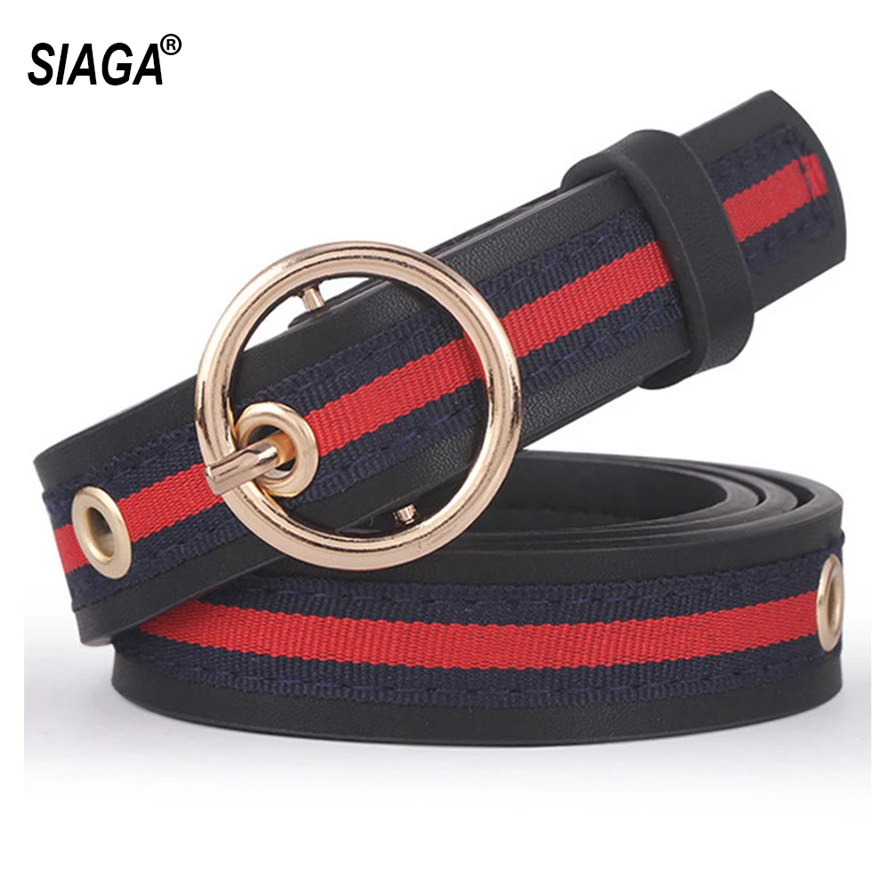 ladies canvas belt