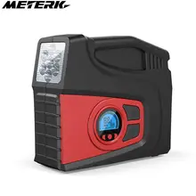 

METERK DC 12V Portable Car Air Compressor Digital Tire Inflator Air Pump Auto Air Pump For Car Motorcycle LED Light Tire Pump