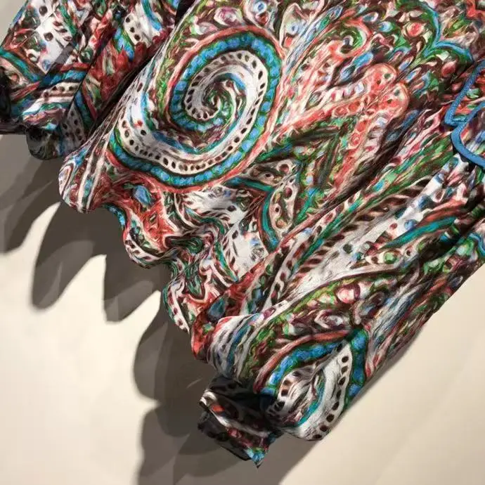 AH12393, модные женские блузки и рубашки,, Подиумные, Роскошные, известный бренд, Европейский дизайн, вечерние, стильная женская одежда