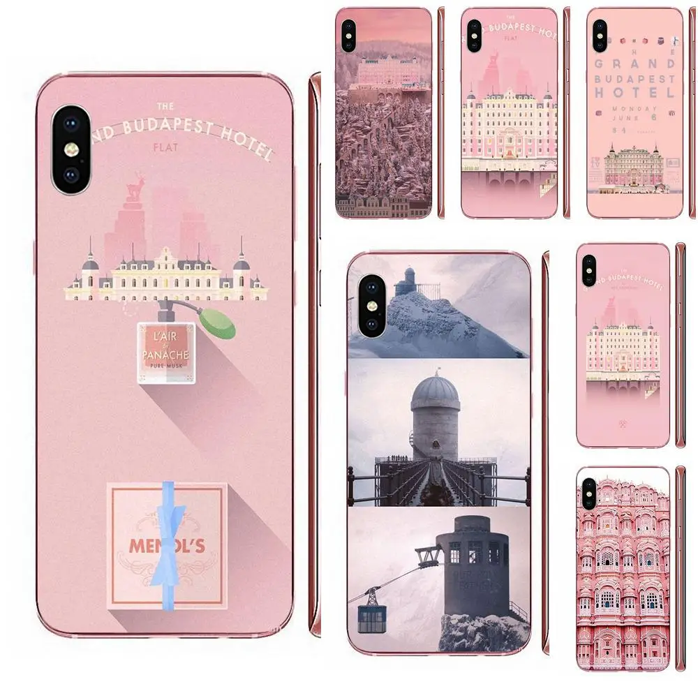 Для iPhone 11 Pro 4 4S 5 5S SE 5C 6 6S 7 8X10 XR XS Plus Max TPU защитные чехлы Grand Budapest Hotel | Мобильные