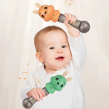 

Baby Rattles Music Early Childhood Sand Hammer Infant Hand Rattle Baby Teethers Hand Rattles H1213
