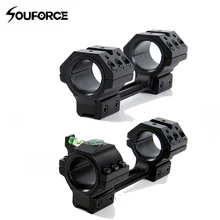 Крепление для прицела диаметром 25,4/30 мм адаптер для крепления компаса уровень пузырьков костюм 11 мм Вивер рейка Охота