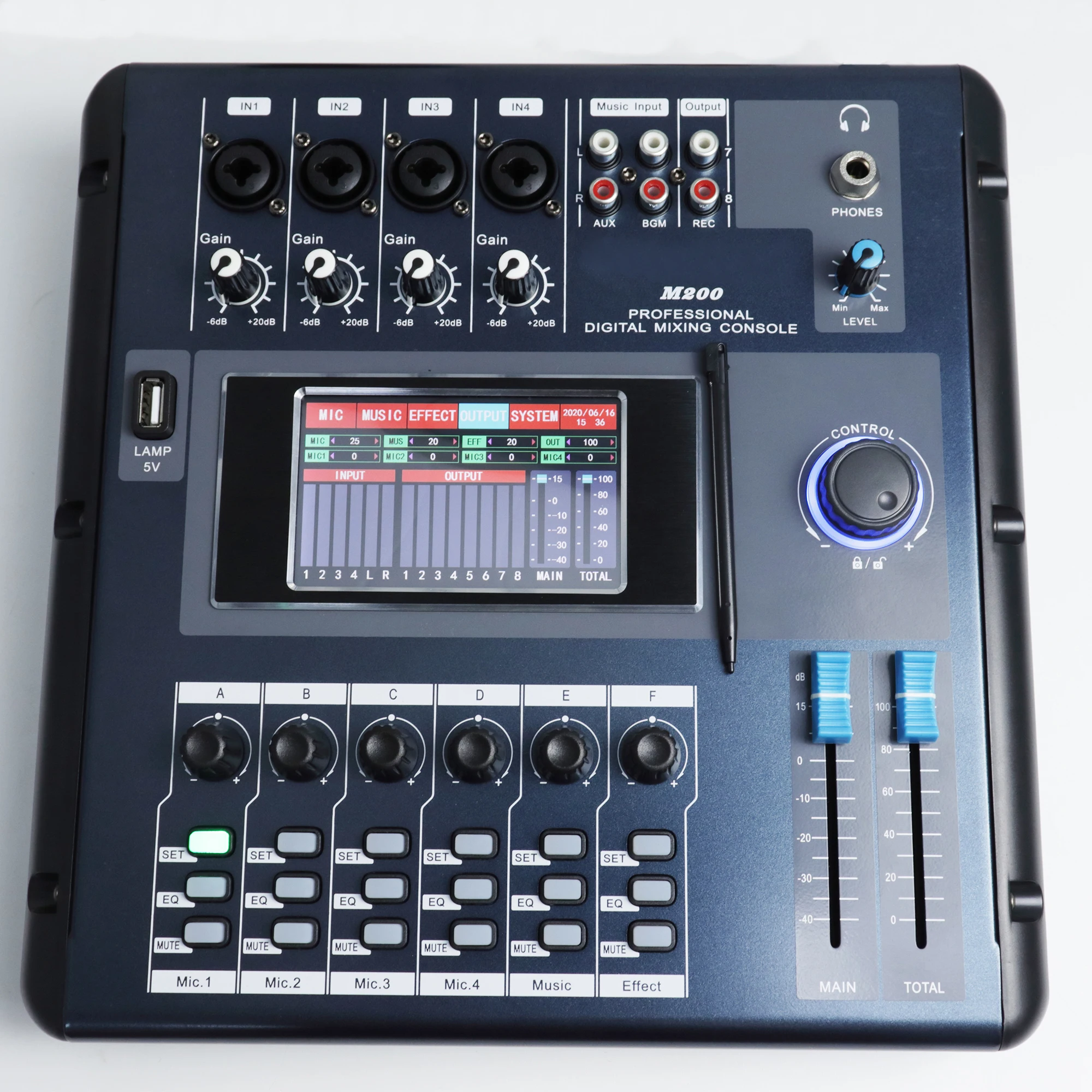 Leicozic Mini Digital Mixer Linking To Pc By Wifi Or Usb Digital Mixing Screen Bands,concert,parties - Dj Equipment - AliExpress