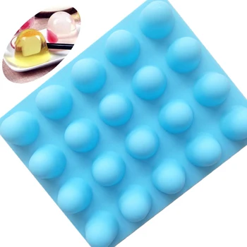 

20 holes a piece of silicone jelly mold pudding mold aromatherapy candle mold Diy heat resistant baking mold easy off