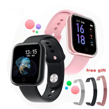 

T80 Smart Watch Women Men Sports Fashion Ip68 Waterproof Activity Fitness Tracker Heart Rate Brim Smartwatch Vs P68 P70 Bracelet