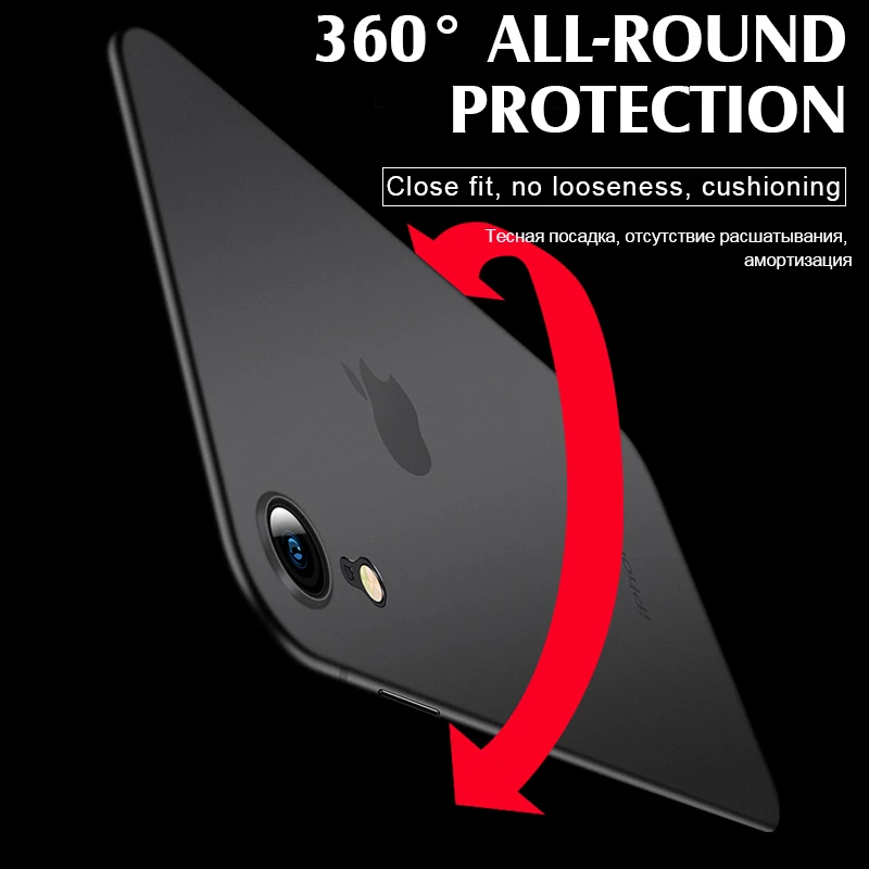 Роскошный ультра тонкий 0,2 мм PP чехол для IPhone XR XS Max X противоударный бампер чехол для IPhone 7 8 6 6s Plus чехол для телефона