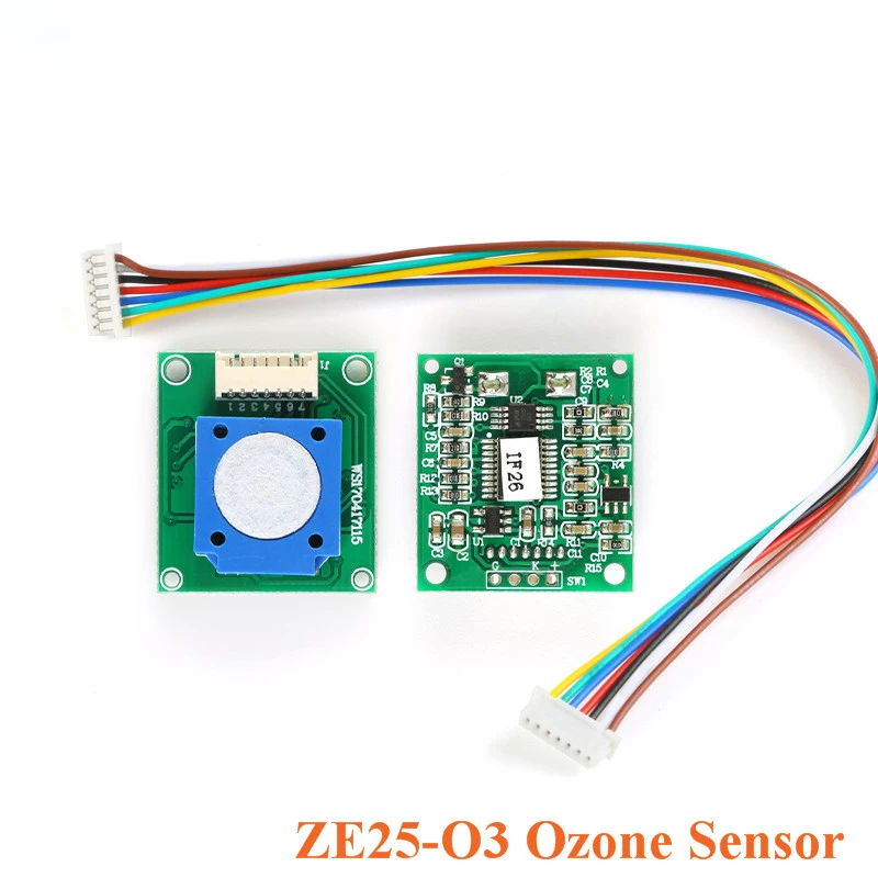 Модуль датчика озона ZE25-O3 O3 датчик газа обнаружение Ozone UART/аналоговое