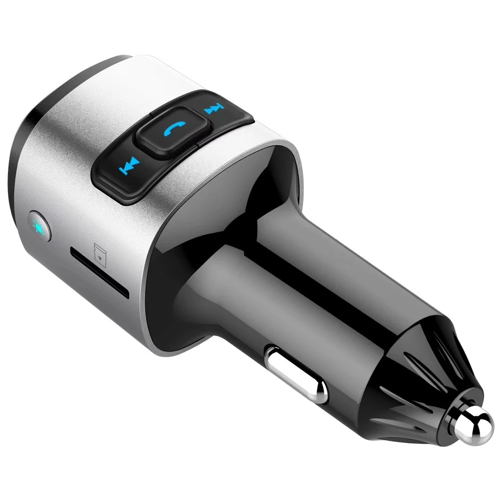 Автомобильное зарядное устройство USB Quick Charge 3,0 мобильный телефон 2 порта USB быстрое зарядное устройство mp3-плеер с окружающим светильник для samsung Iphone huawei