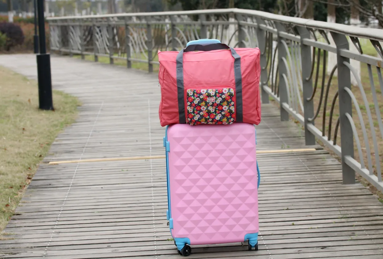 Large Capacity Korea Foldable Waterproof Travel Gym Storage Bag Short-distance Luggage Bag Fitness Travel Bag Shoulder bag