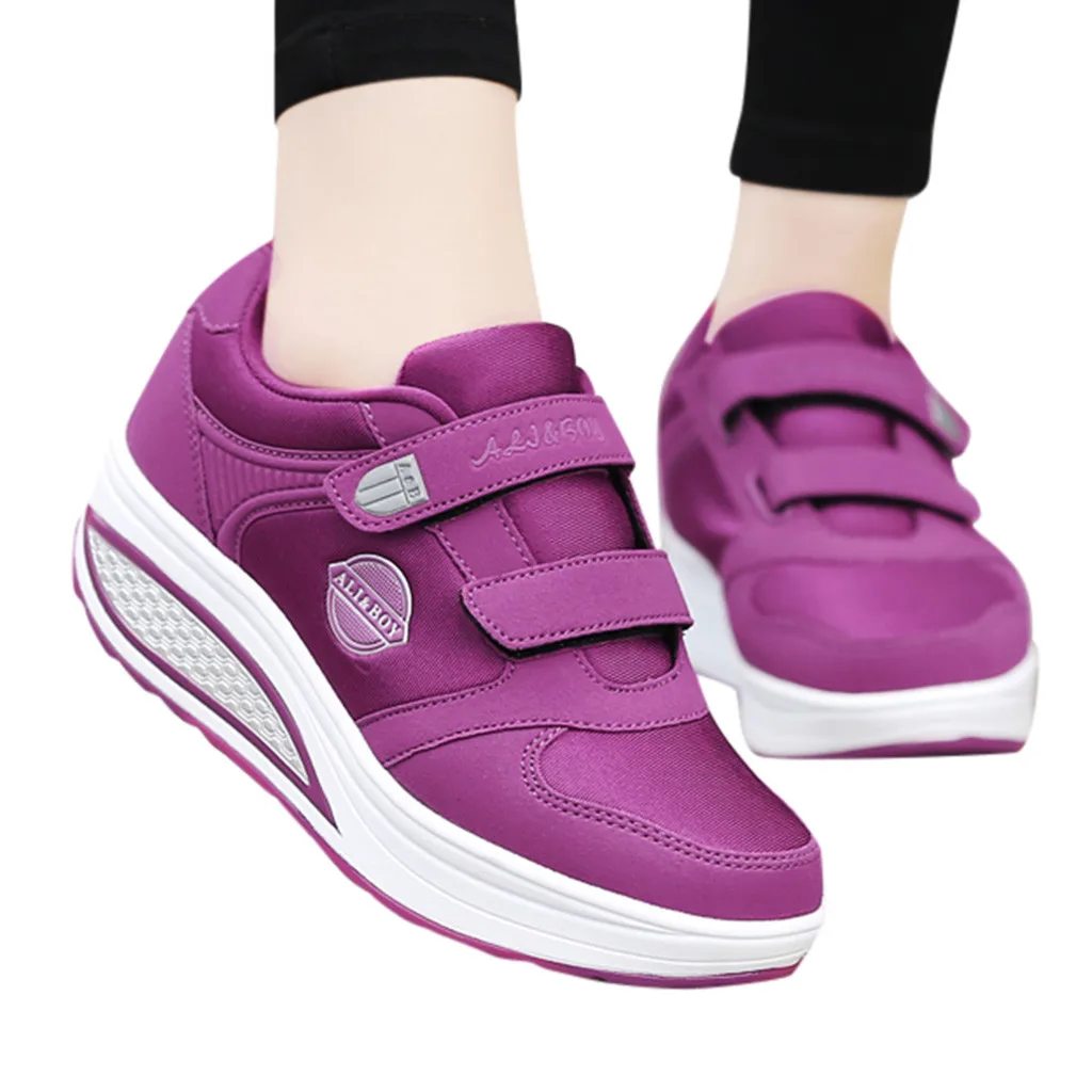SAGACE Women Walking Shoes Sock Sneakers Light Weight Walking Shoes For Women Casual Shoe Womens Flats Outdoor Breathable - Цвет: PP