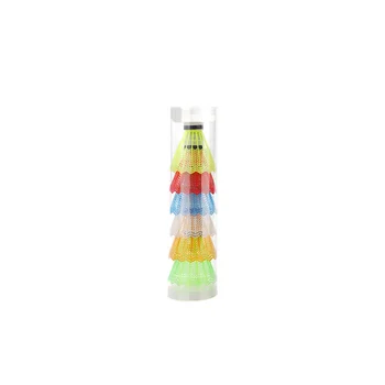 

Wear Resistant Entertainment Adults Accessories Beginners Badminton Ball Colorful Shuttlecock For Kids With Box Sports Training