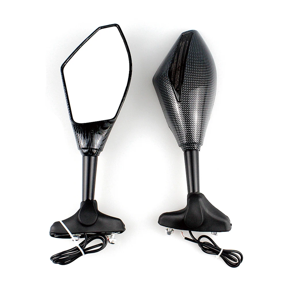 

Универсальные мотоциклы, боковые зеркала заднего вида светильник ка, сигнал поворота, велосипед-внедорожник для Honda CBR600RR CBR900RR CBR1000RR CBR600 F4 F4i