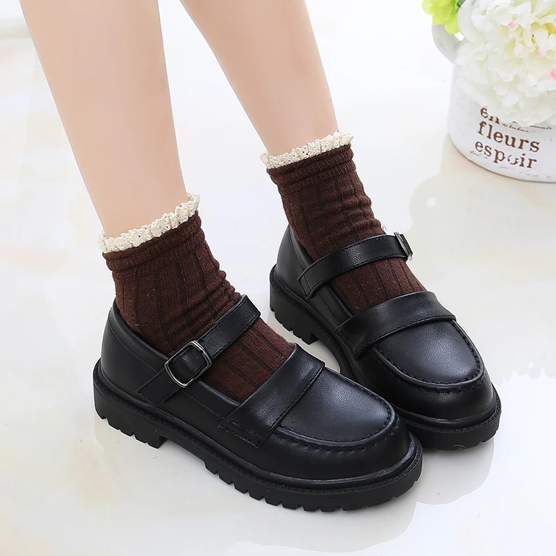 CYSINCOS Children Black New Style School Dress Leather Shoes Toddler Girls Princess Party Dance Shoes Baby Kid 2020 Spring Shoes