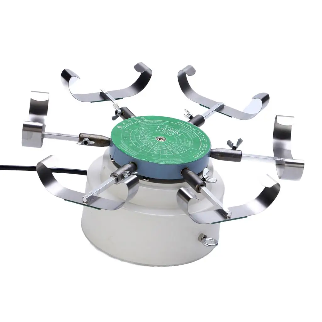 Precise 110V Automatic Watch Repair Tools 6 Arms Watch Tester Tools Watch Winder