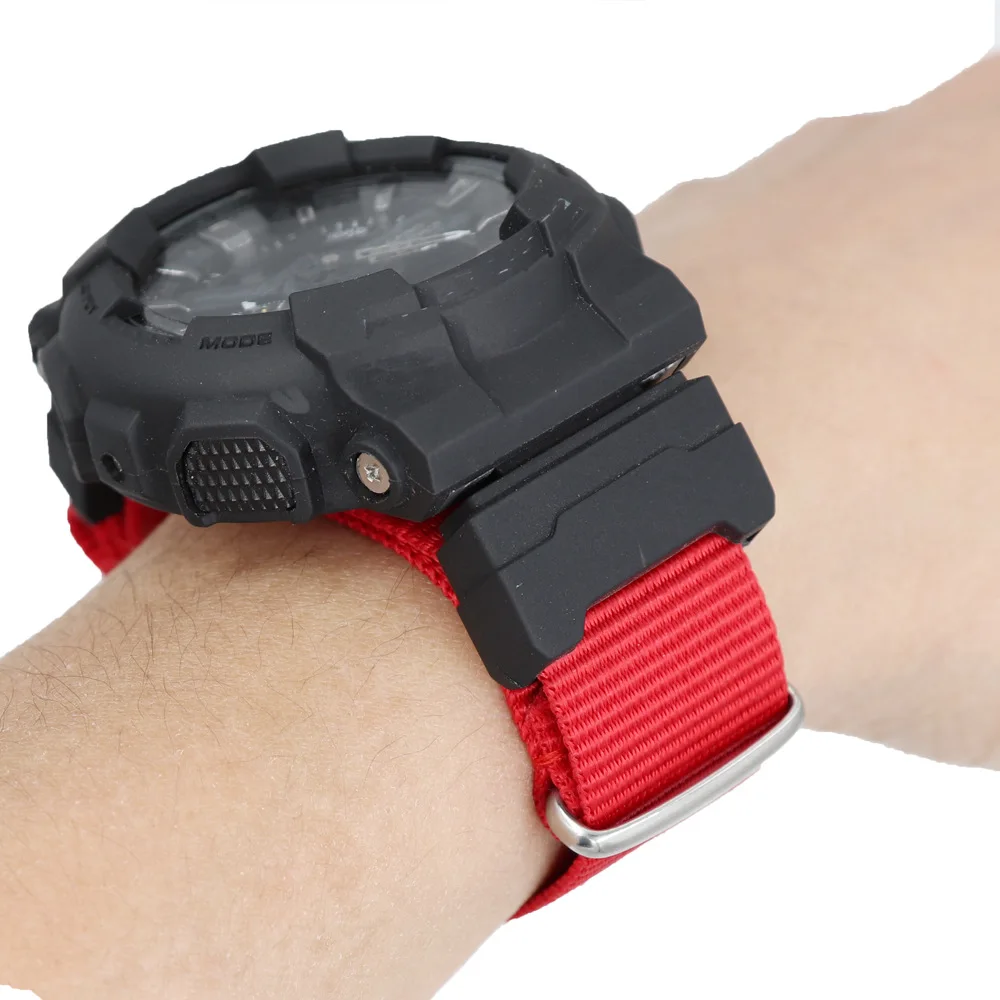 Durable Nylon Replacement Strap for Casio-G-Shock Watches
