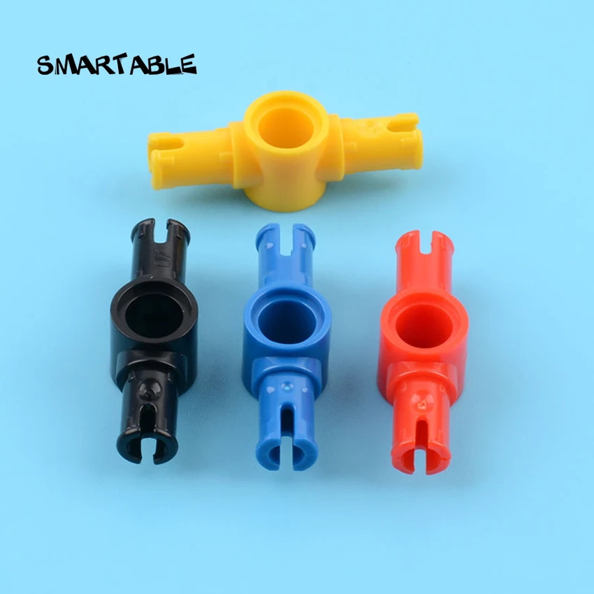 센터 홀 빌딩 블록 MOC 부품 완구와 Smartable 하이테크 긴 핀 호환 44874 / 87082 60 개/대