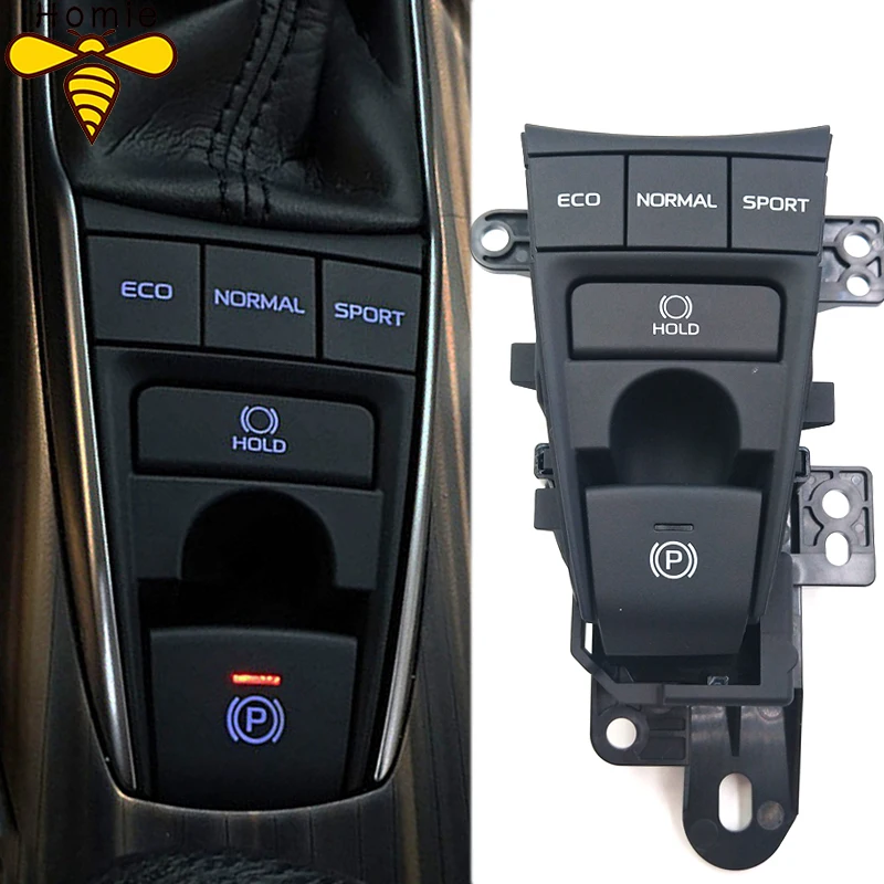 Electronic Brake Switch P switch Handbrake Button ECO Button Sport Mode Switch Parking Hold for Toyota Camry 2018 2019 v70|Car Switches & - AliExpress