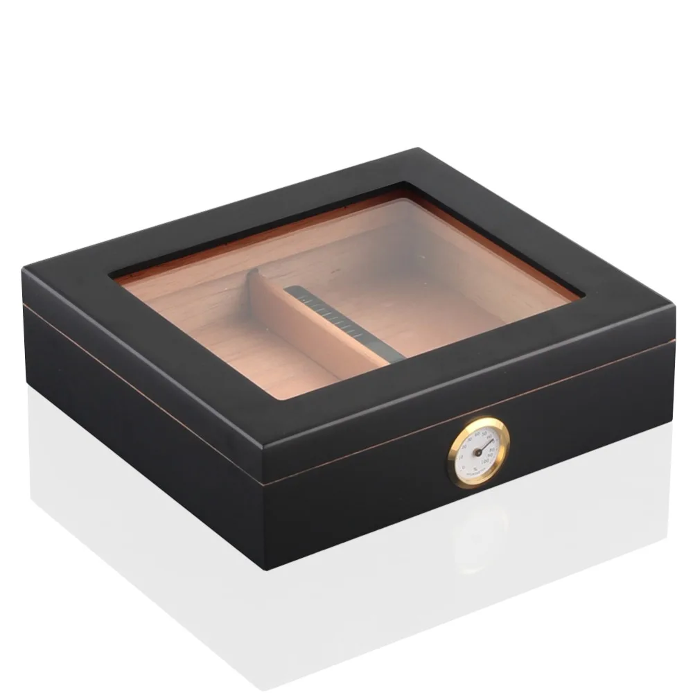 Чехол для сигар Humidor аксессуары для сигар из кедрового дерева увлажнитель гигрометр подходит для сигары COHIBA