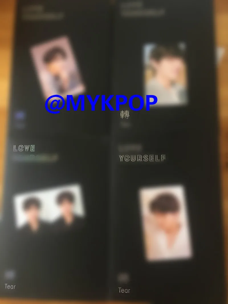 [MYKPOP] ~ 100% Официальный оригинал любовь ваше само Abum-TEAR Y/O/U/R версия: CD + фото книга