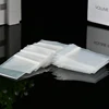 TETP 100Pcs 20Wires Mini Clear Ziplock Plastic Bags Small Jewelry Retail Accessory Storage Packaging Supplies Reclosable Thicken 5