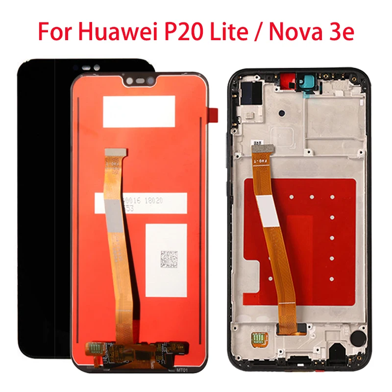 ЖК-дисплей для HUAWEI P20 Lite Nova 3E ЖК-дигитайзер в сборе сенсорная панель ANE-LX1 замена