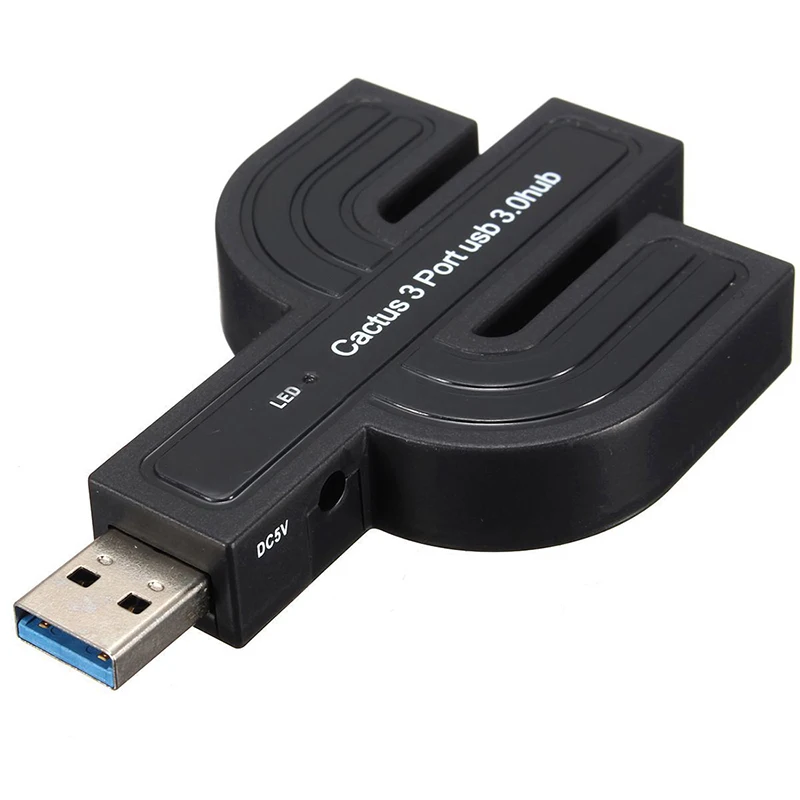 5 Гбит/с высокоскоростной 3 порта USB 3,0 концентратор данных зарядное устройство адаптер сплиттер для ПК ноутбук