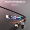 Mагнитный кабель Marjay для быстрой зарядки Micro usb type C кабель для iPhone samsung Xiaomi Мобильный телефон магнитная зарядк ► Фото 2/6