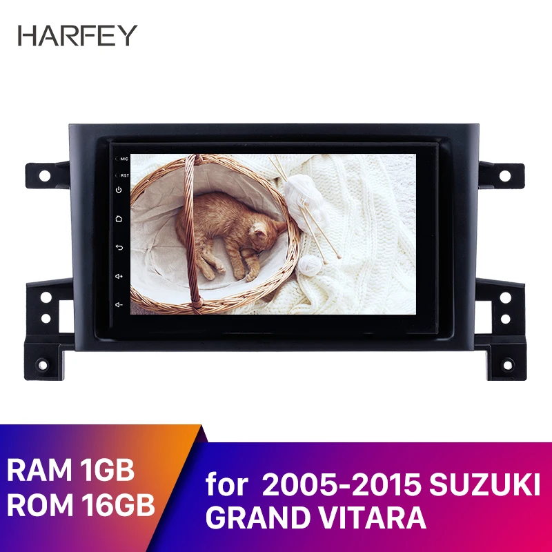 Harfey 7 ''Android 8 1 сенсорный экран GPS Navi Радио для SUZUKI GRAND VITARA 2005 2015 Поддержка Bluetooth TPMS