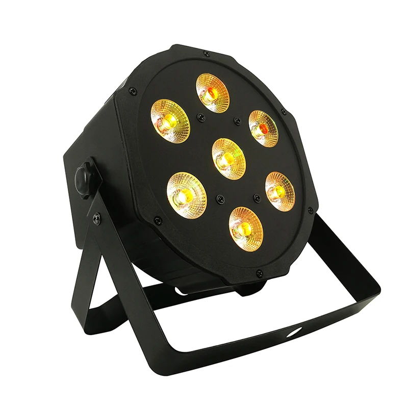 

1PCS LED 7x18W RGBWA+UV Par Light with DMX512 6in1 Stage Light Wash Effect DJ Disco 7x12W 54x3W 12x3W Mini Led Spotlighting 10W