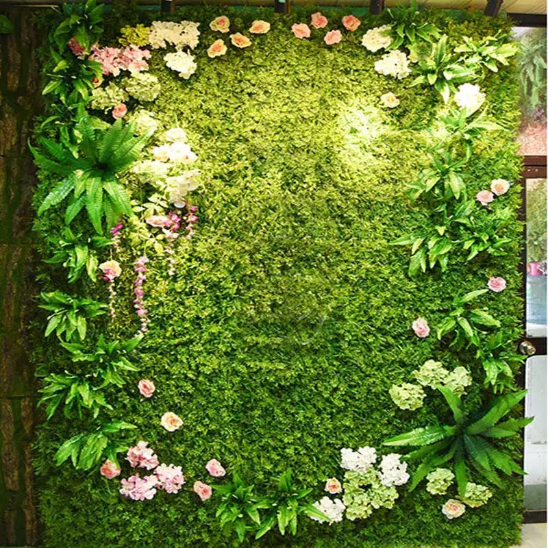 RUMAHDIY Artificial Vertical Garden designed with wall grass, and decorative  plants - DIY PACKAGE [1] | Shopee Malaysia
