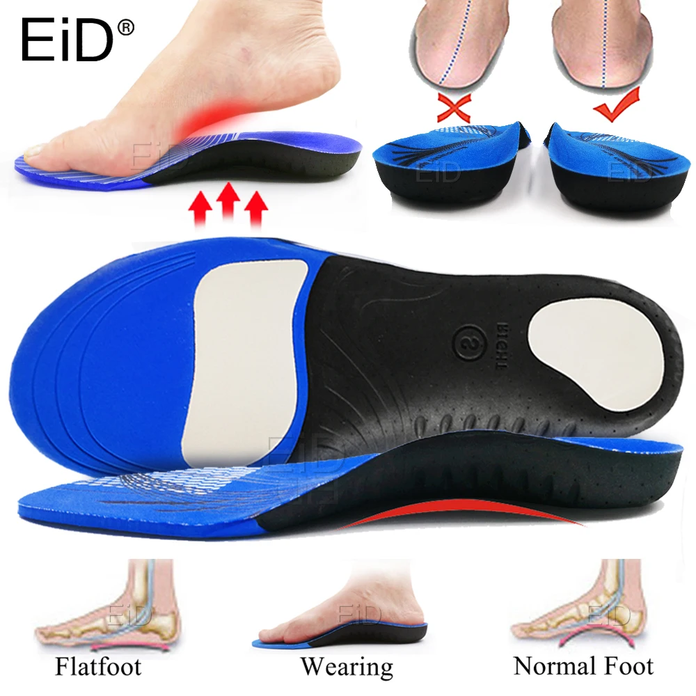 

Orthotic insole for Flat Feet Insoles Arch Support Inserts Orthopedic Shoes Soles Heel Pain Plantar Fasciitis Men Woman O/X Leg