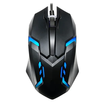 

Wired Gaming Mouse Computer RGB Light 1600 DPI USB Gamer Optical Mause 3D Ergonomic Game Mice For PC Laptop Notebook