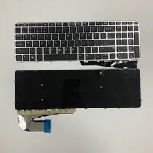 Tastiera americana per HP EliteBook 755 G3 850 G3 850 G4 ZBook 15u G3 G4 No nessuna retroilluminazione, nessun puntamento