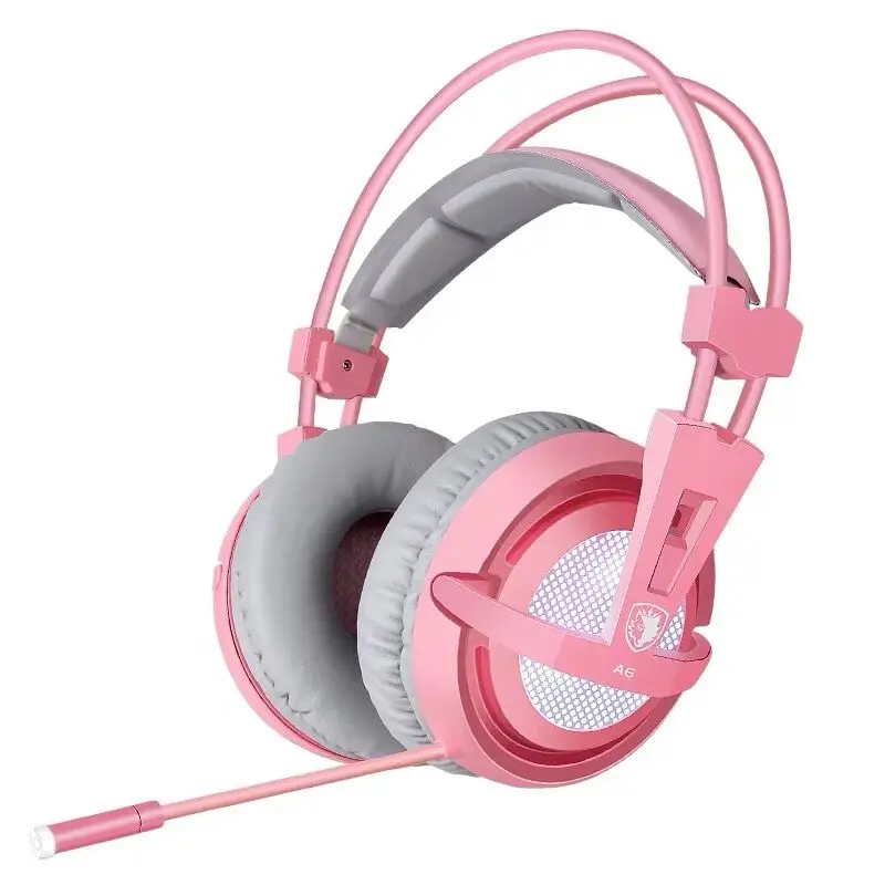 FOR Sades A6 Gaming Headphones 7.1 