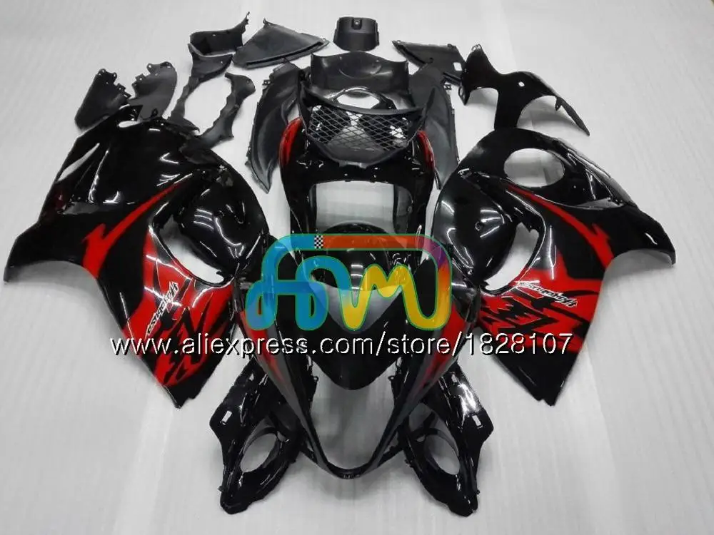 Инъекции для SUZUKI Hayabusa GSXR 1300 GSXR1300 08 13, 14, 15, 16 лет 57BS. 129 GSX-R1300 2008 темно orange 2013 обтекатель - Цвет: No. 6