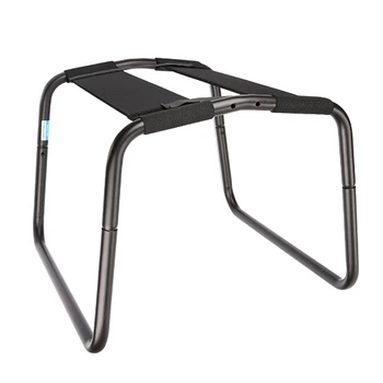 Folding Love Position Assistant Chair for Adult Games Camping Fishing Black Sex Furniture for Men Women 2