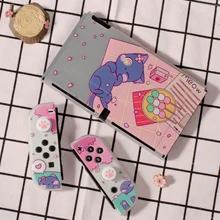 

pawdiary neko cat nintendo case switch oled case switch oled soft case switch oled tpu case switch pink case
