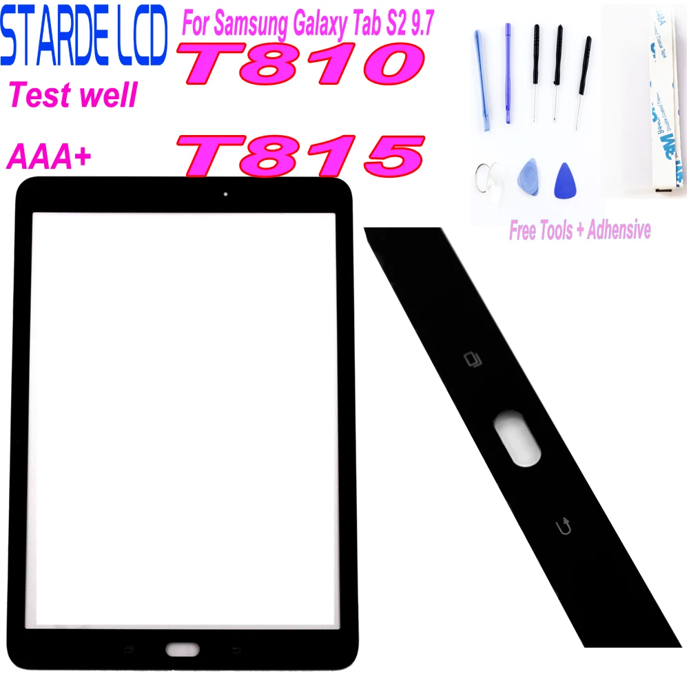 Для Samsung Galaxy Tab S2 9 7 2015 T810 T815 T813 T819 Передний сенсорный экран дигитайзер панель